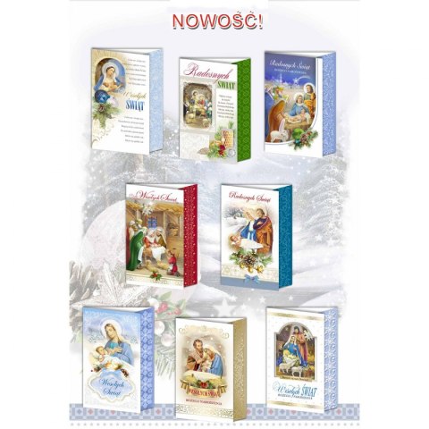 Kartka składana Boże Narodzenie B6 Top Graphic (5907786927277)