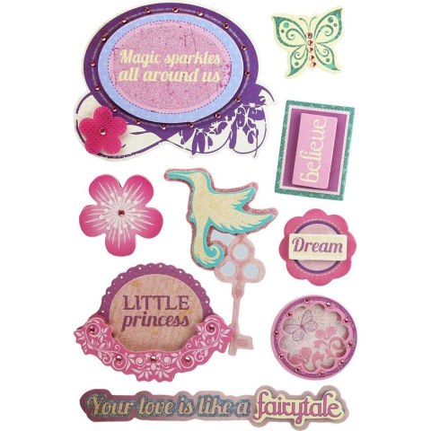 Naklejka (nalepka) Craft-Fun Series Little Princess Titanum (1916)