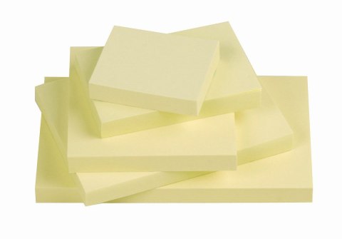 Notes samoprzylepny (karteczki) żółty jasny 100k [mm:] 102x76 Q-Connect (KF01410)