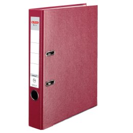 Segregator dźwigniowy Herlitz Q. file Standard A4 50mm czerwony (0011167491)