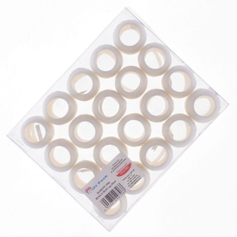 Kokon matowy kokon 20m biały tytanowy Rosa