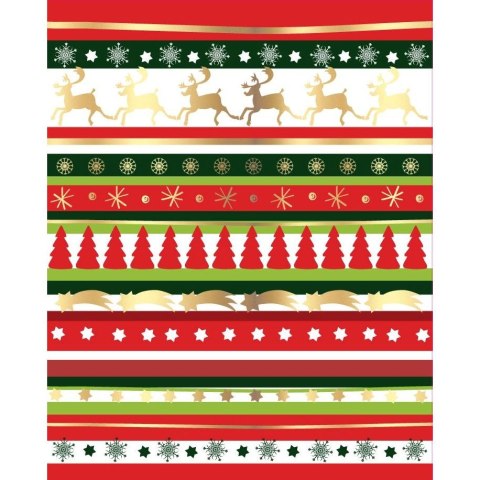 Torba prezentowa torebka graficzne set 8 A4 Rozette (5907354060146)