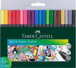 Cienkopisy Grip Faber-Castell 20 kolorów (FC151620)