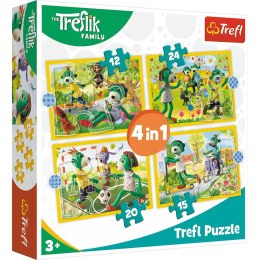 Puzzle Trefl Trefliki 4w1 el. (34358)