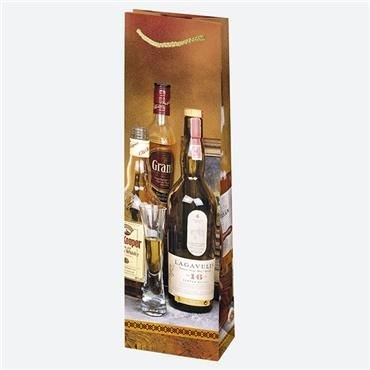 Torba prezentowa butelkowa [mm:] 120x400x 90 Pol-mak (T12)