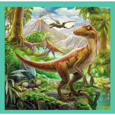 Puzzle Disney niezwykły świat dinozaurów 3, 4, 6, 9 el. Trefl (34837)