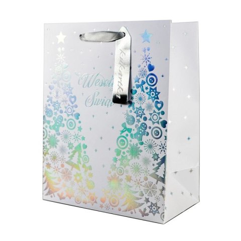 Torba prezentowa torebka ozdobna Bożenarodzenie Kukartka (QPS)