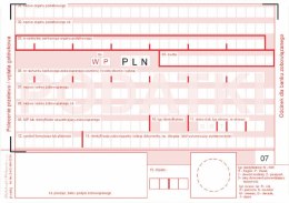 Druk samokopiujący Michalczyk i Prokop Podatki polecenie przelewu/wpłata gotówkowa 2-odc. A6 80k. (471-5)