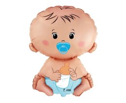 Balon foliowy Bobas Chłopiec, pakowany 24cal Godan (B901751)