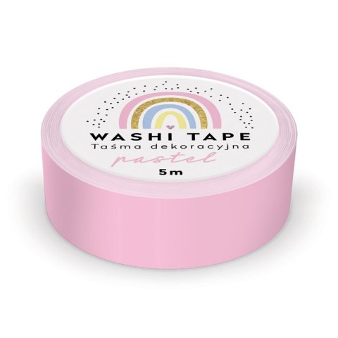 Taśma ozdobna taśma samoprzylepna GLITTER PASTEL 15x5 [mm x m] mix Interdruk (5902277303813)