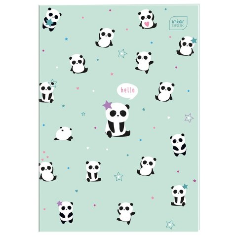 Zeszyt A4 32k. 70g krata Interdruk (ZE32#PP)