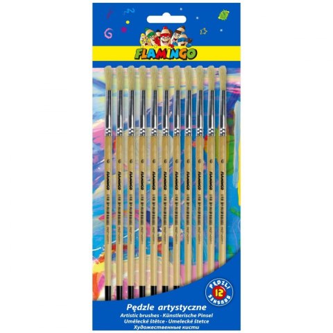 Pędzel nr 6 Flamingo