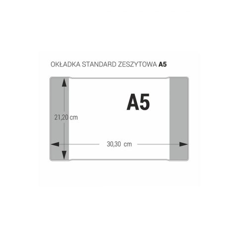 Okładka A5 zeszytowa [mm:] 212x303 Biurfol (OZK-01)