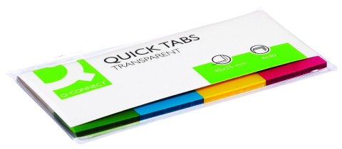 Zakładki indeksujące 200k [mm:] 19x43 Q-Connect (KF01225)