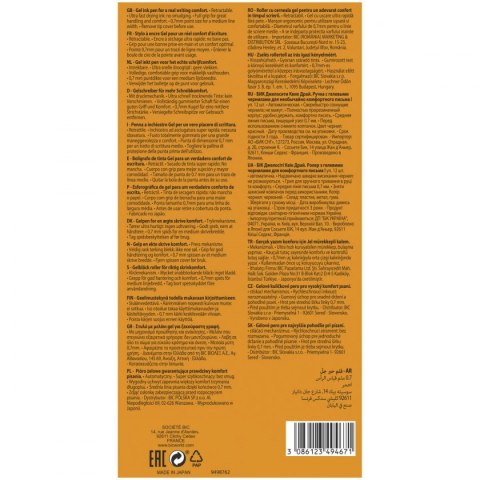 Długopis żelowy długopis wymazywalny wkład czerwony 0,3mm Bic (94984)