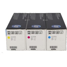 Toner oryginalny 3-pack CMY Hp (cf372am)