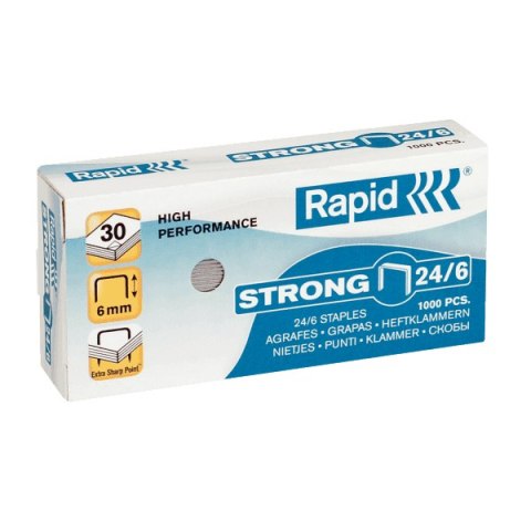 Zszywki 24/6 Rapid Strong 24/6 1000 szt (24855800)