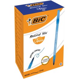 Długopis Round Stic 3086123447837 wkład niebieski 1,0mm Bic (934598)