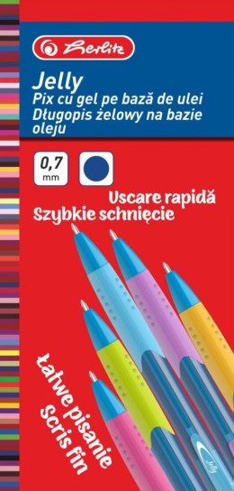 Długopis Herlitz Jelly 9476500 niebieski (300022289)