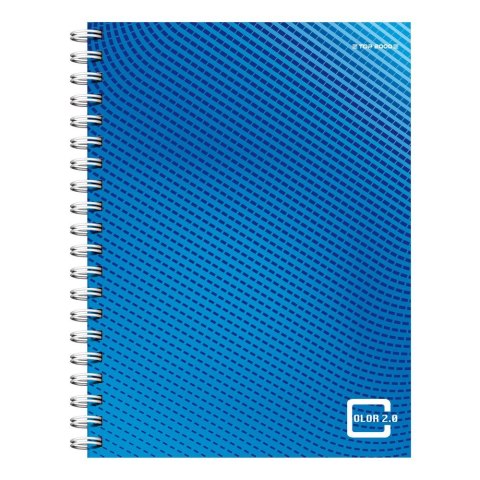 Kołozeszyt (kołonotatnik) colors niebieska A5 100k. 70g krata TOP-2000 (400169209)