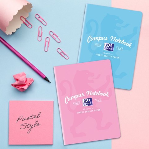 Zeszyt CAMPUS PASTEL A5 60k. 90g linia [mm:] 150x210 Oxford (400160140)