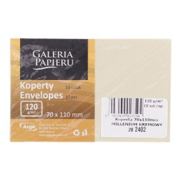 Koperta millenium krem k C6 kremowa Galeria Papieru (282402) 10 sztuk