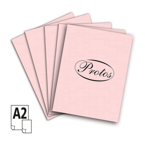 Brystol A2 jasny róż 20k [mm:] 430x610 Protos