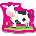 Puzzle baby classic zierzęta na wsi 3, 4, 5, 6 el. Trefl (36070)