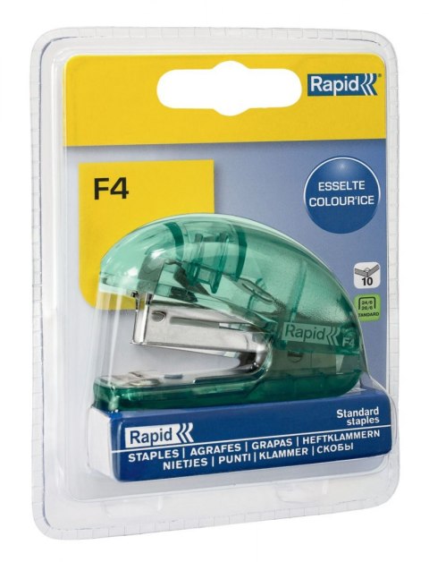 Zszywacz Colour Breeze F4 zielony 10k (5001326) Rapid