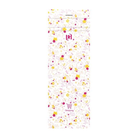 Notes (notatnik) Floral LISTA ZAKUPOWA 80k. linia [mm:] 74x210 Oxford (400111054)