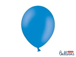 Balon gumowy Partydeco metalizowany 100 szt niebieski 14cal (SB14P-001)
