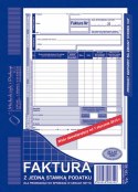 Druk offsetowy A5 Faktura VAT pion A5 (z jedną stawką podatku) 80k. Michalczyk i Prokop (130-3E)
