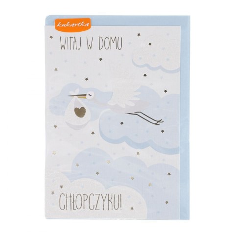 Kartka składana PR C6 [mm:] 115x165 Kukartka