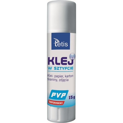 Klej w sztyfcie Tetis PVP 15g (BG112-B)