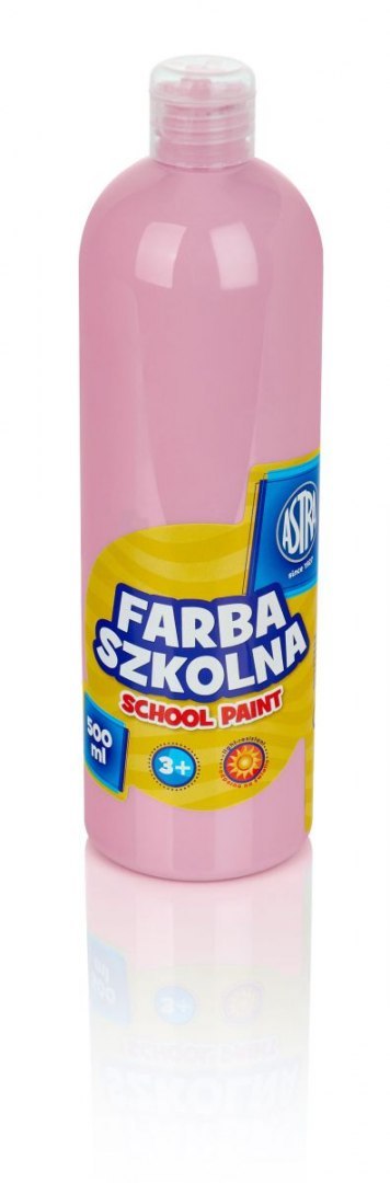 Farby plakatowe Astra kolor: różowy 500ml 1 kolor.