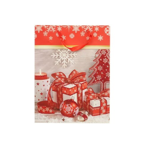 Torba prezentowa z motywem świątecznym [mm:] 410x300x 120 Adar (543423)