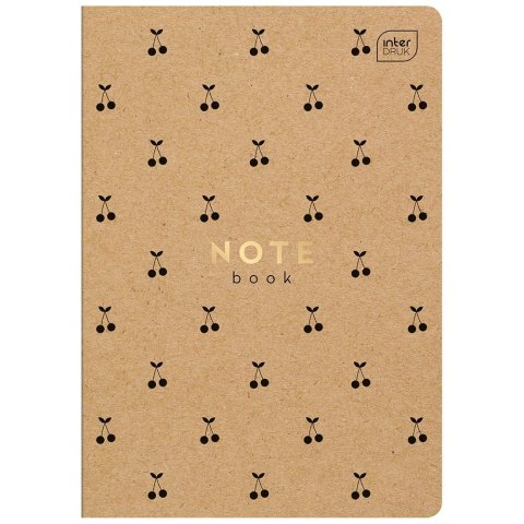 Zeszyt HS KRAFT A5 32k. 70g krata Interdruk (ZE32#BBT)