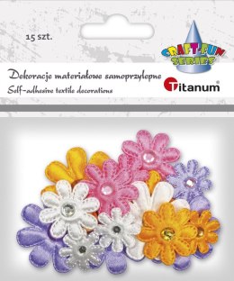 Ozdoba materiałowa Titanum Craft-Fun Series Kwiaty (MTCR-BY193)