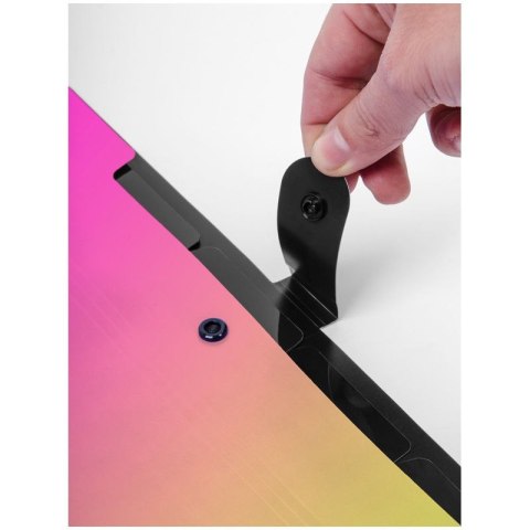 Teczka z przegródkami Radiance A4 kolor: mix 5 przegródek Berlingo (4260709080185)