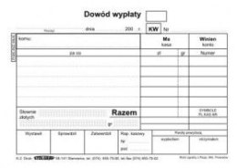 Druk samokopiujący A6 100k. Stolgraf (K2)