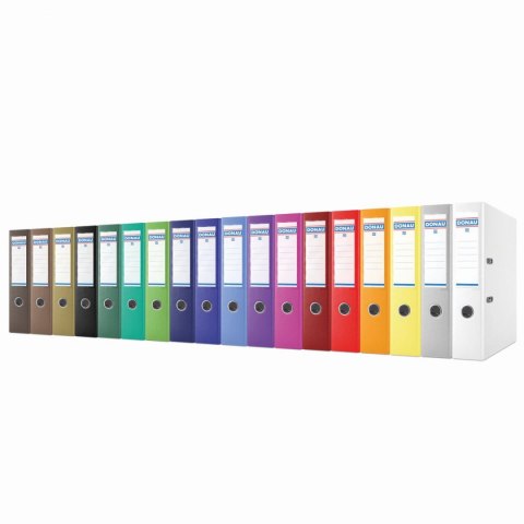 Segregator dźwigniowy Master A4 75mm różowy Donau (3970001PL-30)