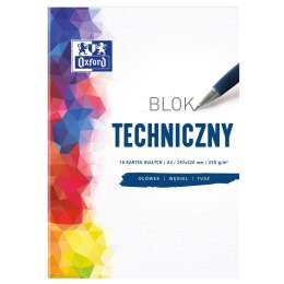 Blok techniczny Oxford Oxford A3 biały 250g 10k (400093232)