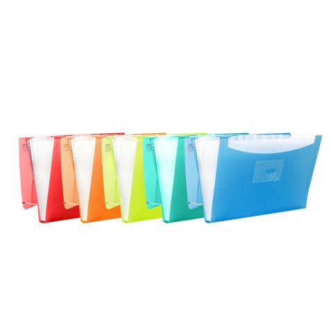 Teczka z przegródkami Urban A4+ kolor: mix 13 przegródek [mm:] 250x330 Oxford (400147018)