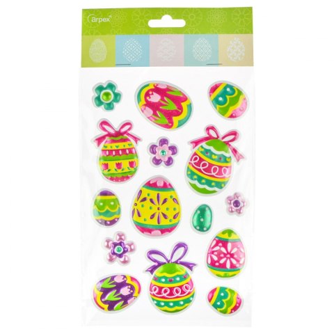 Dekoracja jajek naklejki wielkanocne duże (sw1946)