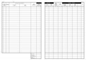 Druk offsetowy Podatkowa księga przychodów / rozchodów A4 A4 18k. Stolgraf (P46)