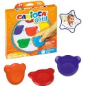 Kredki świecowe Misiaki Baby 42956 6 kol. Carioca (160-2209)