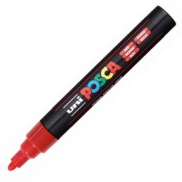 Marker suchościeralny Posca wkład czerwony 5mm Uni (PC-5M)