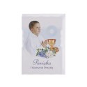 Kartka składana B6 brokat komunia (5902221800207)