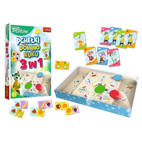 Gra strategiczna Rodzina Treflików 3w1 3w1 Trefl (01921)
