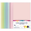 Arkusz piankowy pianka dekoracyjna Pastel kolor: mix 8 ark. Interdruk (IPIANC-020)
